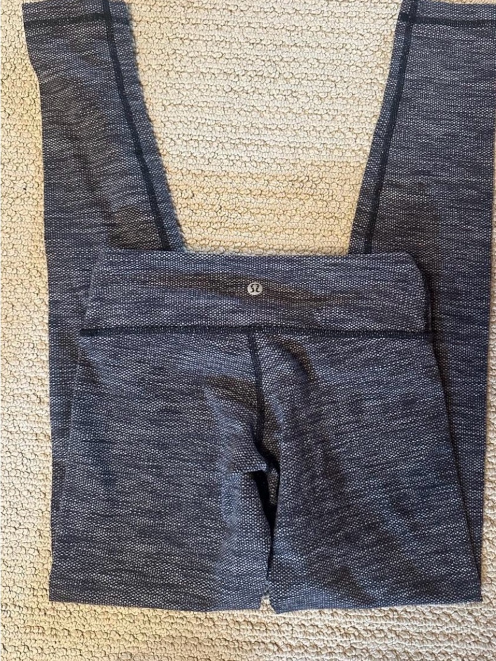 lululemon athletica Heathered Dark Gray High-Rise Leggings